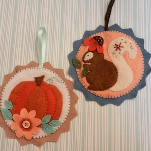 Felt Thanksgiving Fall Autumn Wall Decoration Ornaments by SimplyEileen