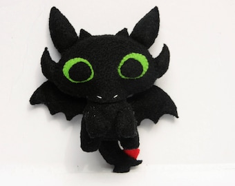 Felt Dragon Softie Plushie