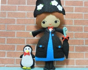 Felt Magic Nanny Softie Plushie Doll by Noialand