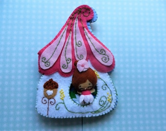 Felt Flower Fairy Activity Quiet Softbook by Noialand