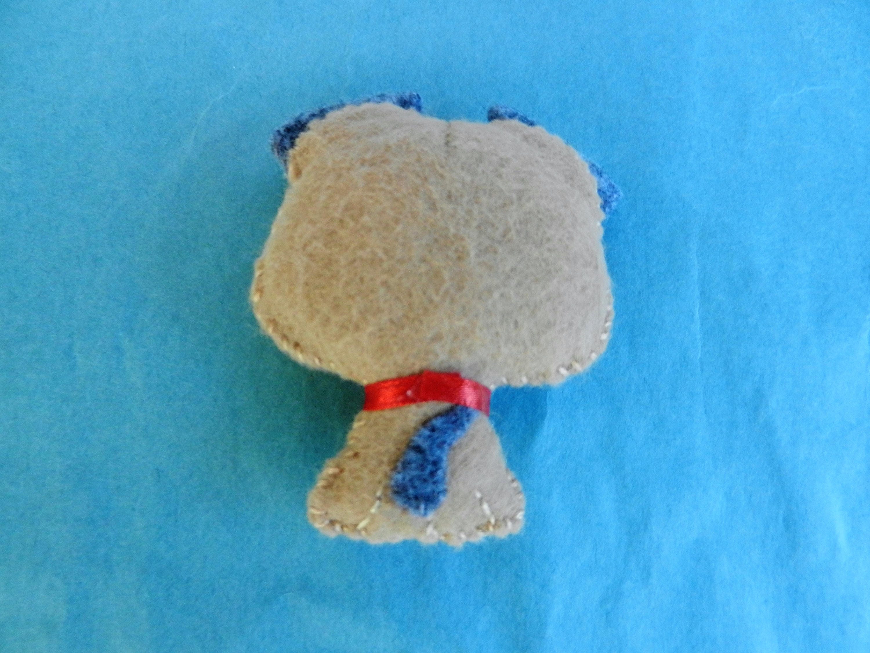 Felt Travel Wee Pocket Pal Mini Puppy by Noialand - Etsy
