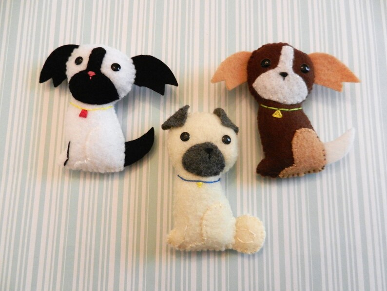 Felt Mini Pocket Pets by LittleDear Etsy