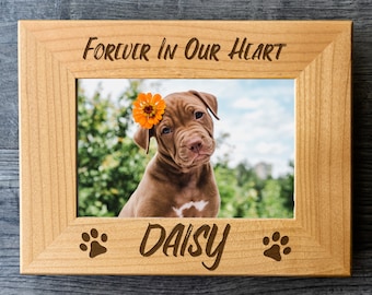 Personalized Pet Loss Frame - Pet Memorial Frame / Cat Grief Frame / Dog Frame / Pet Loss Gift / Pet Sympathy Gift / Pet Memorial Gift