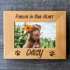 Personalized Pet Loss Frame - Pet Memorial Frame / Cat Grief Frame / Dog Frame / Pet Loss Gift / Pet Sympathy Gift / Pet Memorial Gift