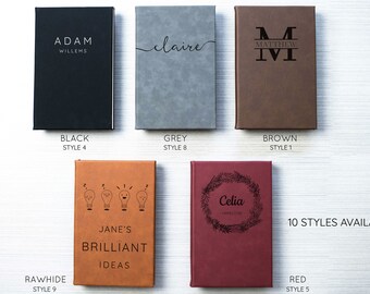 Personalized Journal 70 Handmade Options And Ideas Etsy