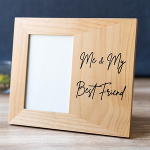 Personalized Picture Frame - Wedding Picture Frame / Newlywed Picture Frame/ 4x6 5x7 Photo Frame / Custom Engraved Wood Picture Frame