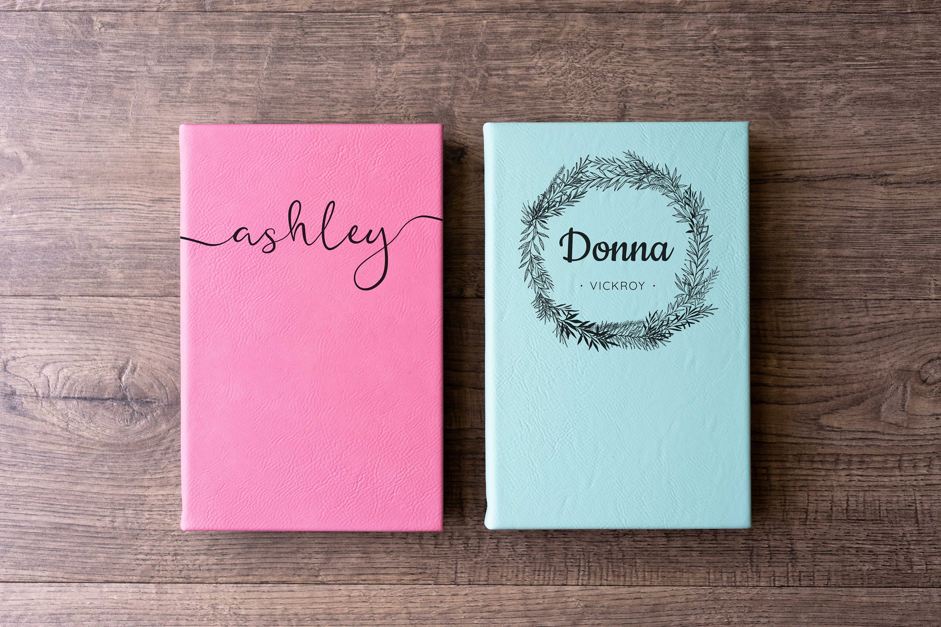 Personalized Journal Custom Journal / Engraved Journal / Etsy