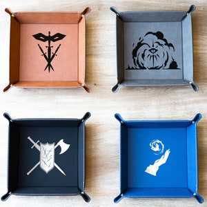Dice Tray - DnD Dice Tray / Personalized Dice Tray / Tabletop Dice Tray / Dice Rolling Tray / RPG Dice Tray / Dungeon Master Gift/ DM Gift