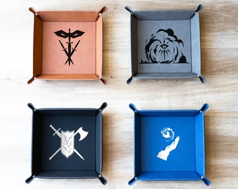 Dice Tray - DnD Dice Tray / Personalized Dice Tray / Tabletop Dice Tray / Dice Rolling Tray / RPG Dice Tray / Dungeon Master Gift/ DM Gift