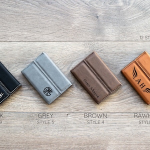 Business Card Holder - Personalized Business Card Holder / Personalized Custom Engraved Gift / Card Case / Corporate Gifts / Groomsmen Gift