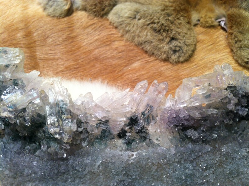 Amethyst and quartz flower from Brazil image 2