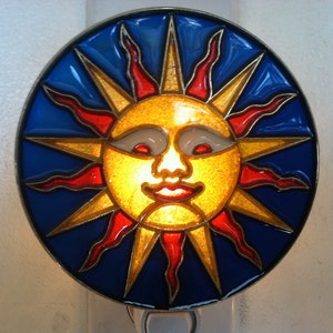Sun Night Light with  4 watt  on/off switch
