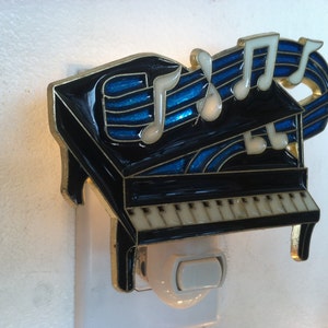Piano Night Light with  4 watt  on/off switch