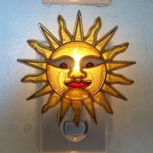 Sun Night Light with  4 watt  on/off switch