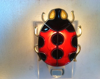 Lady Bug Night Light  4 watt  on/off switch