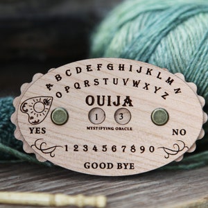 Knitting and Crochet Row Counter. Ouija Board With Planchette Made From  Wood. Turn the Dials to Keep Progress of Your Rows. 