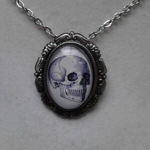 The Anatomic Skull necklace/brooch