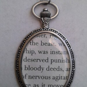 Edgar Allan Poe #2 inspired necklace