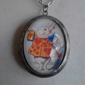 Alice In Wonderland inspired locket