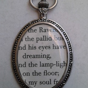 Edgar Allan Poe #4 inspired necklace