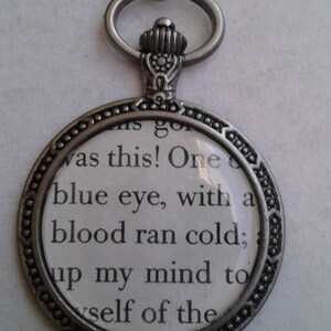 Edgar Allan Poe #7 inspired necklace