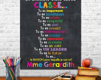 Teacher Rules | Etsy