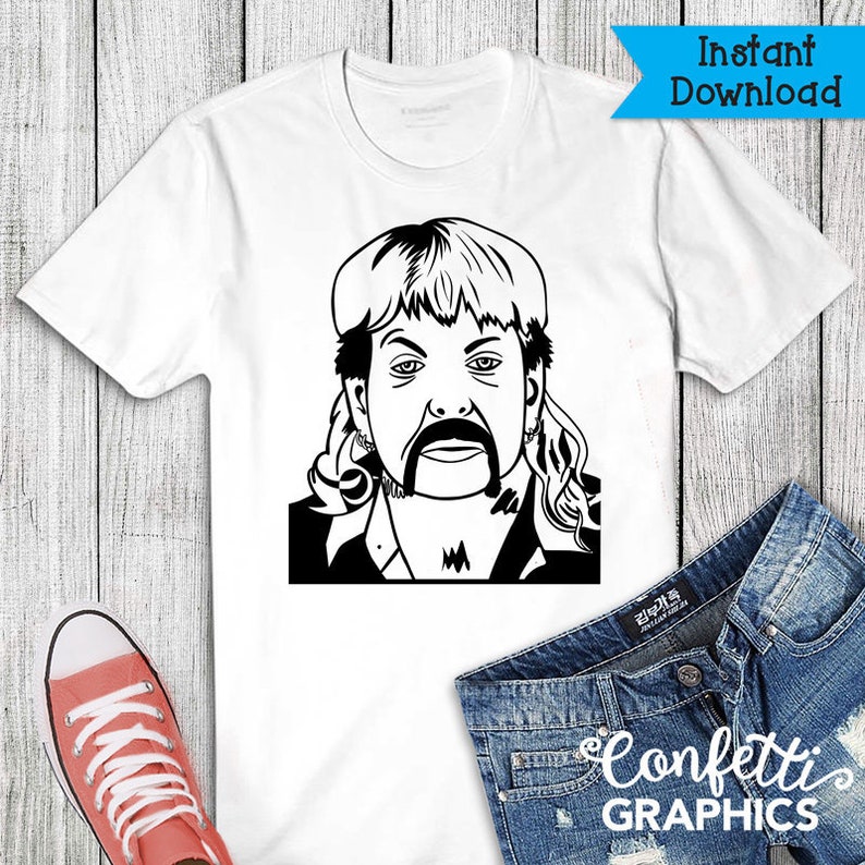 Joe Exotic / Tiger king / Joe Exotic Mug Shot / Portrait ...