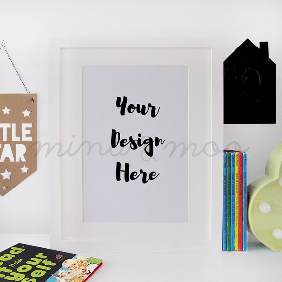 Nursery Art Mockup Frame Mockup Kids Frame