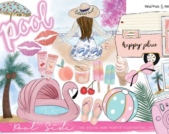 clipart nackt springen in den pool