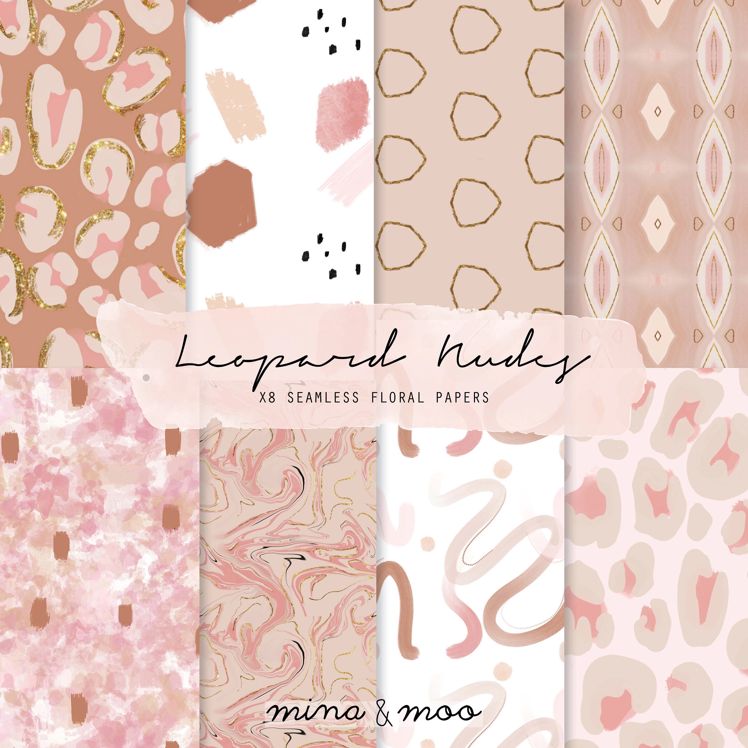 Pink Leopard Wallpaper - Etsy Pink Leopard Wallpaper - Etsy
