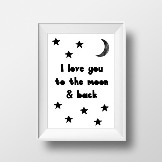 I Love You To The Moon Digital Printnursery Printlove Etsy I Love You To The Moon Digital Printnursery Printlove Etsy