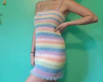 Pastel Rainbow Dress