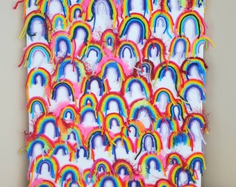 Rainbow Wall Hanging Art