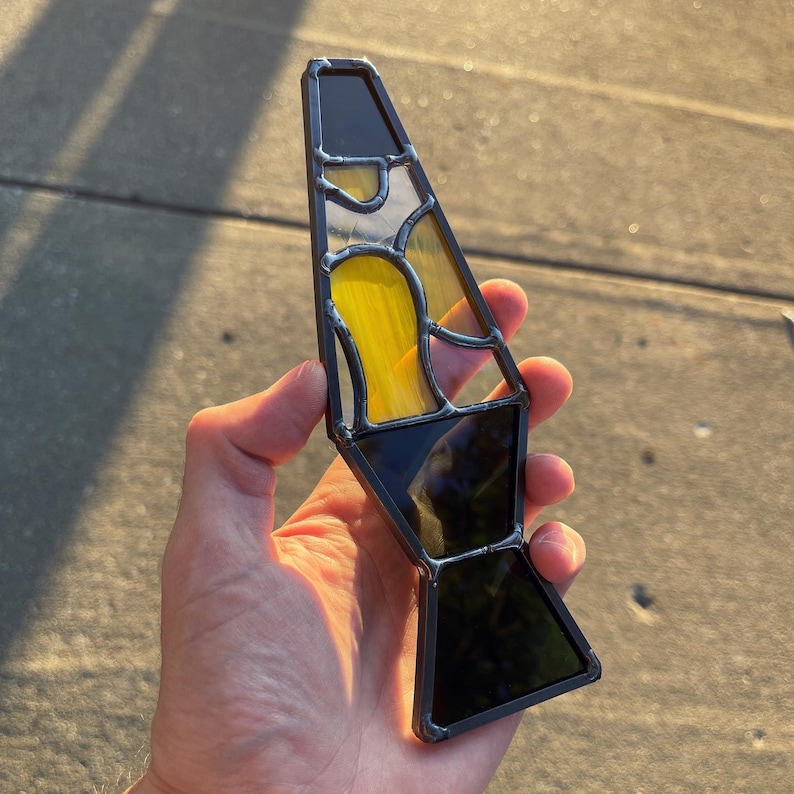 Stained Glass Lava Lamp Etsy