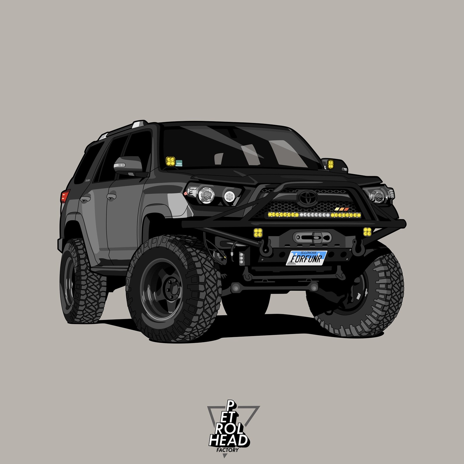 Toyota 4Runner Sticker Etsy