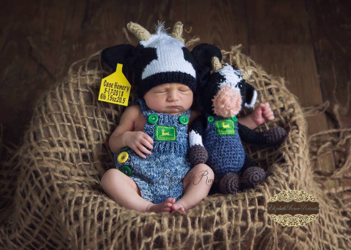 baby cow hat