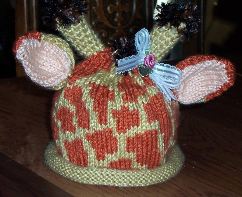 Knit Baby Giraffe Hat | Etsy