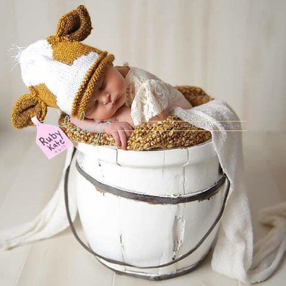 jersey knit newborn hat