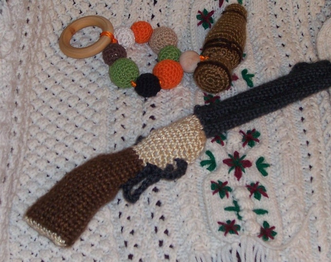 Crochet PATTERN for Henry Rifle, Littlest Hunter Rifle Pdf Downloadable ...