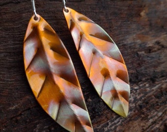 Willow Leaf Earrings #New Photos#