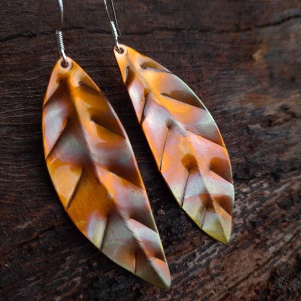 Willow Leaf Earrings #New Photos#