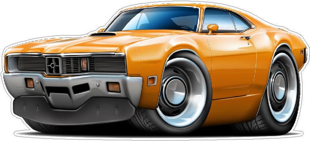 1970 Mercury Cyclone Vinyl Decal: Officially Licensed Wall Art - Etsy