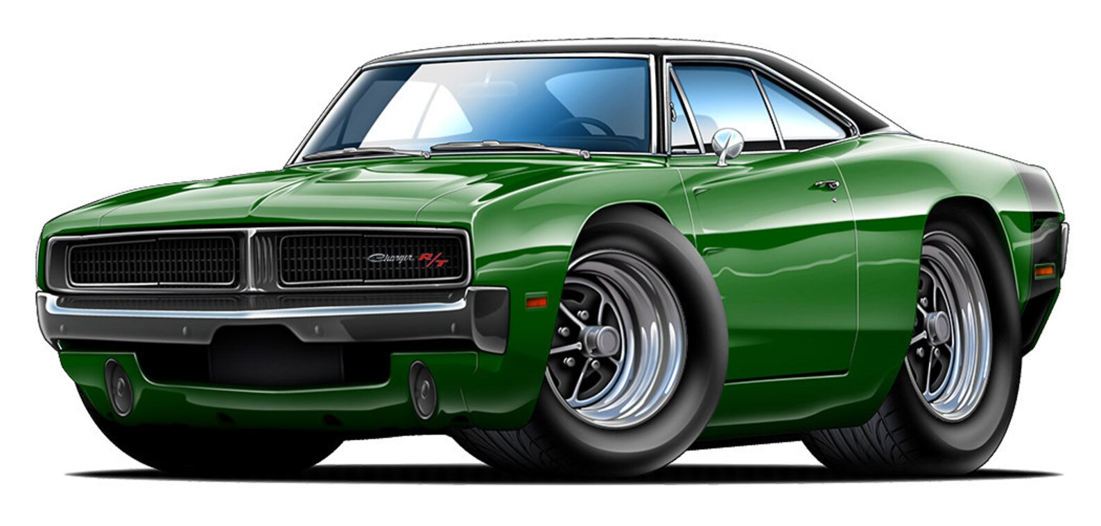 Dodge charger art