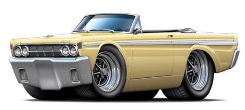 Man Cave Decor Classic Car Wall Decals 1964 Comet Car Wall Stickers 1960/'s Car Sticker Decor Father/'s Day Gift Garage Wall Decor