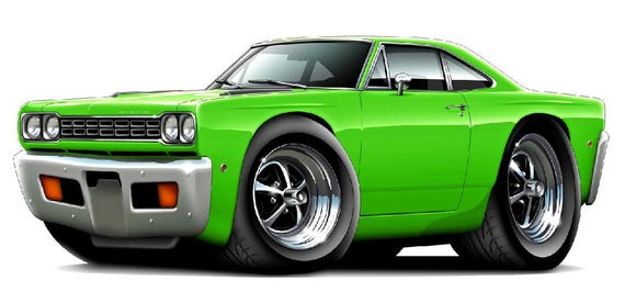 2X Lowered car outline JDM stickers For Datsun 510 wagon Classic