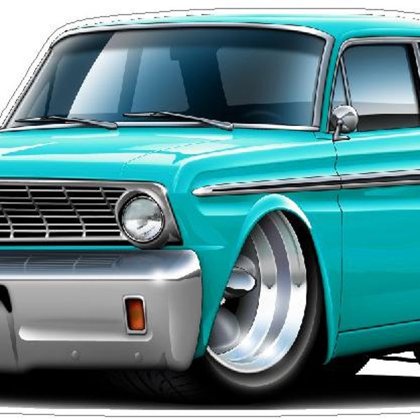 Calcomanía de vinilo para Ford Falcon 1964: arte mural con licencia oficial
