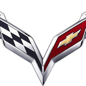 C7 Corvette Z-06 Z51 Stingray Logo Wall Decal Vinyl Sticker Car Christmas Gift Man Cave Garage Decor