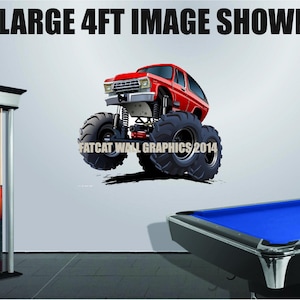Ford Bronco 4x4 Truck Vinyl Decal: Officially Licensed Wall Art