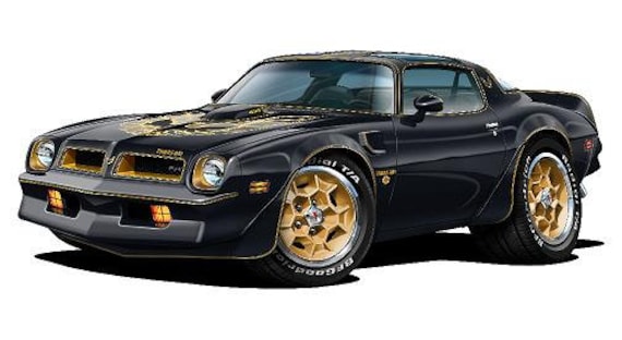 Fatcat Wall Graphics 1976 Firebird Trans Am Wall Decal
