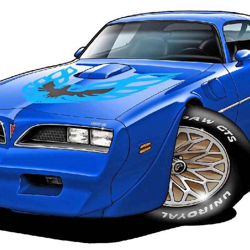 Trans Am Decal - Vinyl Car Or Wall Sticker (Small To X-Large) - OAGFX D2